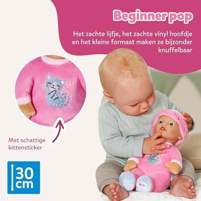 Baby Born Babies Pop Sleepy Pink 30 cm