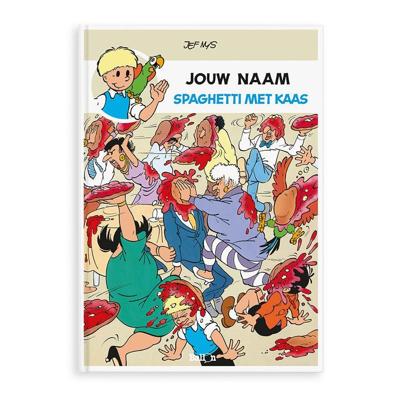 Persoonlijk stripboek - Jommeke 'Spaghetti Met Kaas' (Softcover)