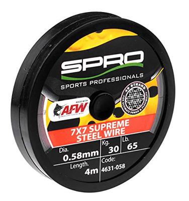 Spro 7X7 Afw Supple Steel Wire 4m 0,58 mm 30Kg