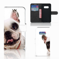Samsung Galaxy S10e | Telefoonhoesje | Met pasjeshouder | Franse Bulldog - thumbnail