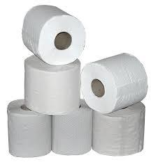 Katrin toiletpapier, 2-laags, 400 vel per rol, pak van 8 rollen