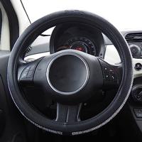 Simoni Racing Stuurwielhoes Diamonds Zwart Kunstleer SRCVT60N - thumbnail