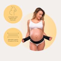 Verstelbare steungordel CARRIWELL zwart - thumbnail