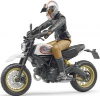 Bruder 63051 Ducati Desert Motor met Bestuurder 1:16 - thumbnail