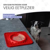 Eat Slow Live Longer Lick Mat Wave Blue - thumbnail