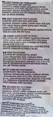 Winegums English suikervrij