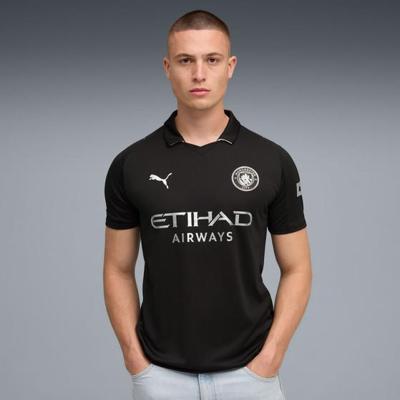 Manchester City Uit Shirt Senior 2025/2026 - Maat XL - Kleur: Zwart | Soccerfanshop Manchester City Uit Shirt Senior 2025/2026 - Maat XL - Kleur: Zwart | Soccerfanshop