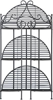 Plantenstandaard Etagere halfrond rek - 3 traps Plantenstandaard Etagere halfrond rek - 3 traps