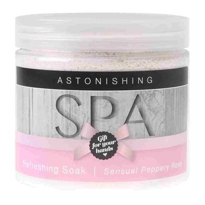 Astonishing Nails SPA Refreshing Soak Sensual Peppery Rose 450ml Astonishing Nails SPA Refreshing Soak Sensual Peppery Rose 450ml