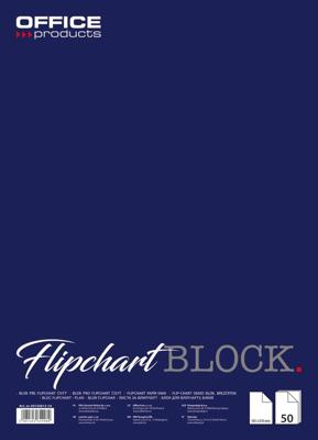 OFFICE products flip-overblok, 58,5 x 81 cm, effen, 50 vel