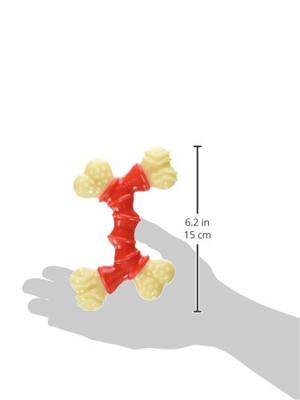 NYLABONE EXTREME CHEW VOOR HARDE BIJTERS BACONSMAAK TOT 16 KG 14X9,5X2 CM - thumbnail