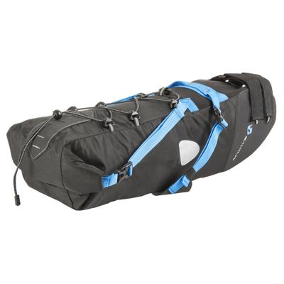 M-WAVE zadeltas bp 11 liter pvc zwart - thumbnail