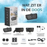 Universele intercom CARDO BUITEN Zwart - thumbnail