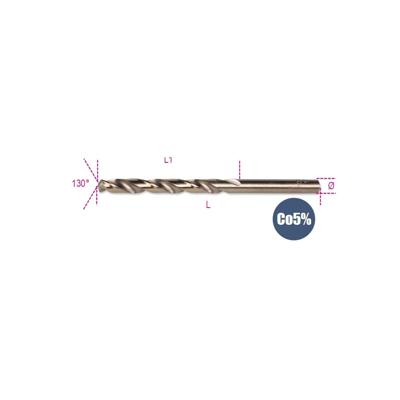 Beta 415CO 3,00 Spiraalboor met ronde schacht | korte uitvoering | HSS-CO 5% | volledig geslepen | 10 stuks - 004150320 004150320