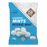 D.F. sugarfree mints intens mint zakje (12x 70g) - thumbnail