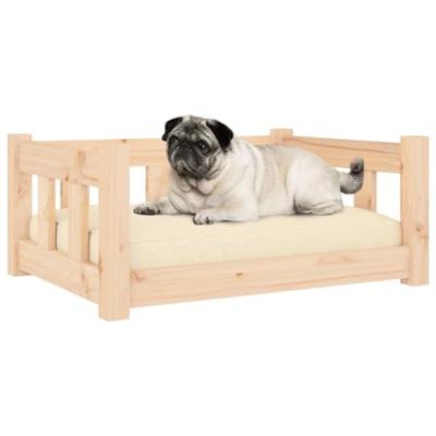 Hondenmand 65,5x50,5x28 cm massief grenenhout