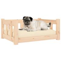 Hondenmand 65,5x50,5x28 cm massief grenenhout - thumbnail