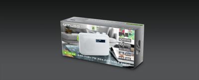 Muse M-108DW - Compacte digitale DAB+/FM radio