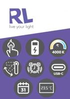 Trio TafellampPatty wit met wekfunctie - R52311101 - thumbnail