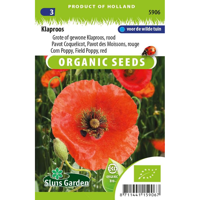 Papaver Rhoeas zaden Echte klaproos BIO - thumbnail