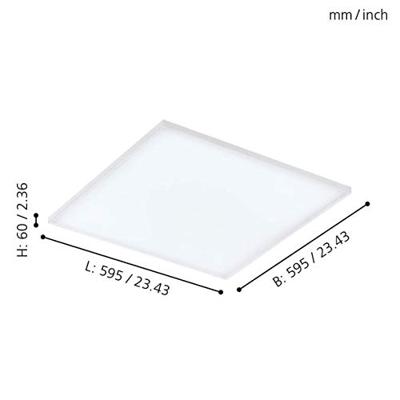 Eglo Led paneel 60cmUrtebieta 4000K - 99728