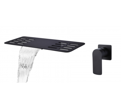 Best Design Planchet Waterval A-Line Emotie Inbouw Mengkraan Mat Zwart
