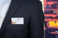 Badge Europel met speld 75x40mm | 24 stuks - thumbnail