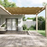 Luifel verticaal 140x1000 cm oxford stof beige - thumbnail