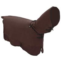 VidaXL Paardendeken volledig donkerbruin polyester - thumbnail