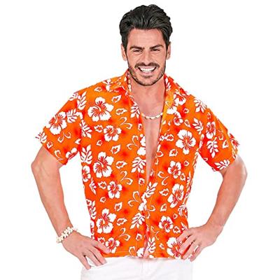 Hawaii shirt oranje