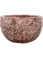 Lava Relic pink bowl bloempot 40x24 cm - thumbnail