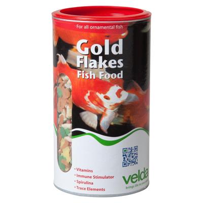 Gold Flakes Fish Food - 230 Gram