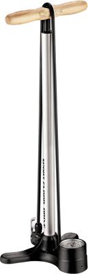 Lezyne Sport Floor Drive DV 220psi Vloerpomp - Zilver Lezyne Sport Floor Drive DV 220psi Vloerpomp - Zilver