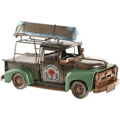 Decoratieve figuren Home ESPRIT Groen Zilverkleurig Vintage Pick-up 30 X 13 X 16 CM Decoratieve figuren Home ESPRIT Groen Zilverkleurig Vintage Pick-up 30 X 13 X 16 CM