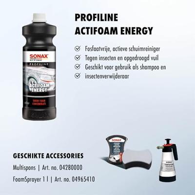 SONAX autoshampoo "actifoam energy" pl actifoam energy 1 l