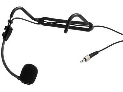 Headset Zangmicrofoon Monacor HSE-821SX Zendmethode:Kabelgebonden Incl. windkap