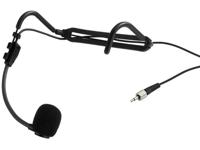 Monacor HSE-821SX Zangmicrofoon Headset Zendmethode:Kabelgebonden Incl. windkap Microfoon (3.5 mm jackplug), Microfoon (6.3 mm jackplug) Kabelgebonden - thumbnail
