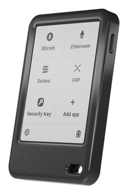 Ledger Nano Gen5 Black + Recovery Key Hardware wallet Zwart USB-C 1 stuk(s)