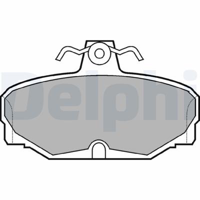 Remblokkenset, schijfrem LP507