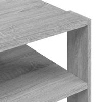 Salontafel 59,5x59,5x40 cm bewerkt hout grijs sonoma - thumbnail