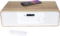 Micro-chaîne Bluetooth - THOMSON - Blanche et Noire - Radio FM/CD/MP3/USB, 60 W, egaliseur - thumbnail