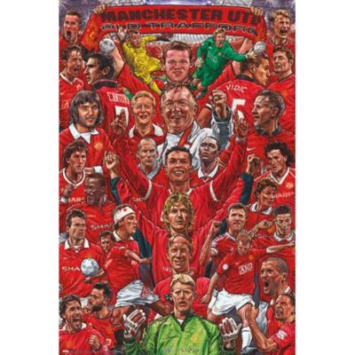 Poster Manchester United Legends 61x91,5cm Poster Manchester United Legends 61x91,5cm