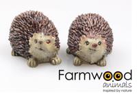 Farmwood Animals Tuinbeeld egel s 6x4x4cm - thumbnail