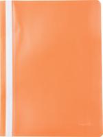 Pergamy snelhechtmap, ft A4, PP, pak van 5 stuks, oranje - thumbnail