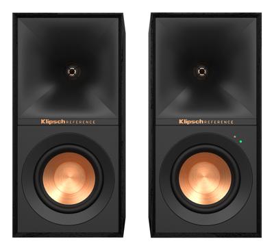 Klipsch: R-40PM Draadloze Boekenplank speakers - 2 stuks - Zwart
