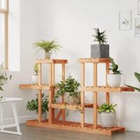 VidaXL Plantenstandaard 110x25x73 cm massief vurenhout - thumbnail