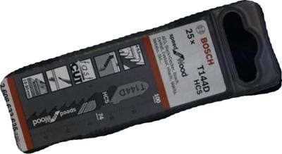 Bosch decoupeerzaagbladen [5x] - T144D - hout - 2608630040