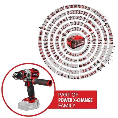 Einhell Professional TP-CD 18/80 Li BL-Solo 4514300 Accu-schroefboormachine 18 V 0 mAh Li-ion Zonder lader, Zonder accu