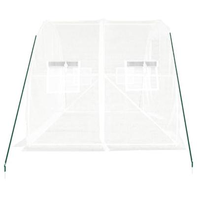 VidaXL Tuinkas met stalen frame 6 m² 3x2x2 m