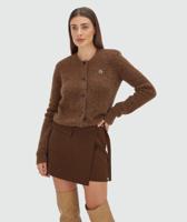 Josh V Pauline Jv-2508-0201 Vest 585 Dark Brown Melange - thumbnail